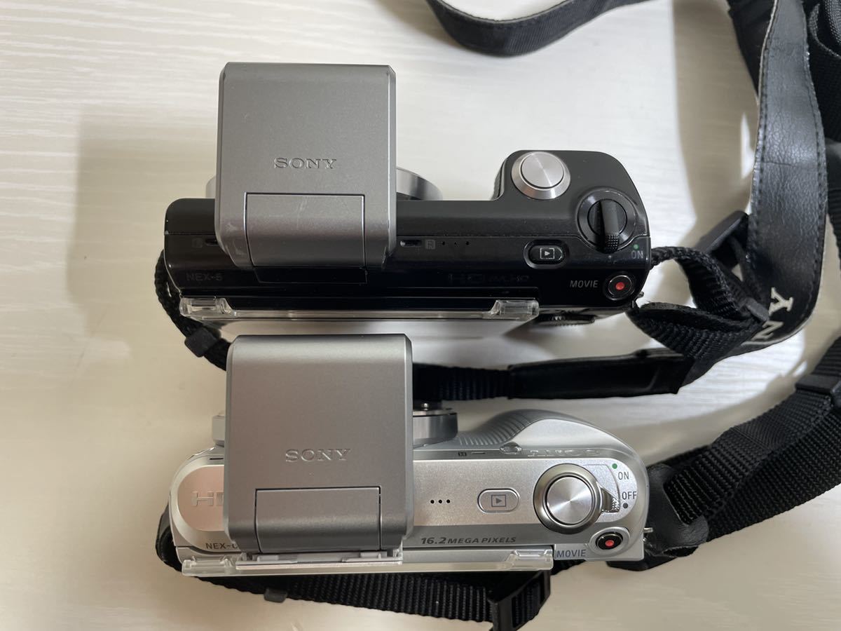 SONY ミラーレス一眼 NEX-C3 NEX-2 2台セット レンズ/SEL1855