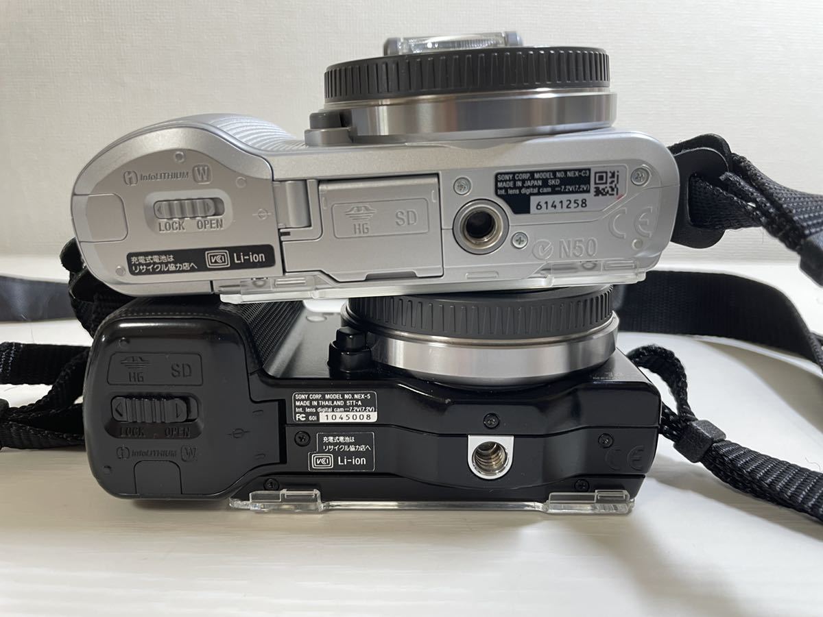 SONY ミラーレス一眼 NEX-C3 NEX-2 2台セット レンズ/SEL1855 