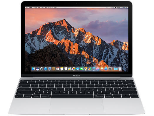 1円～Apple MacBook Retina 12インチ Early 2016 MLHC2J/A シルバー
