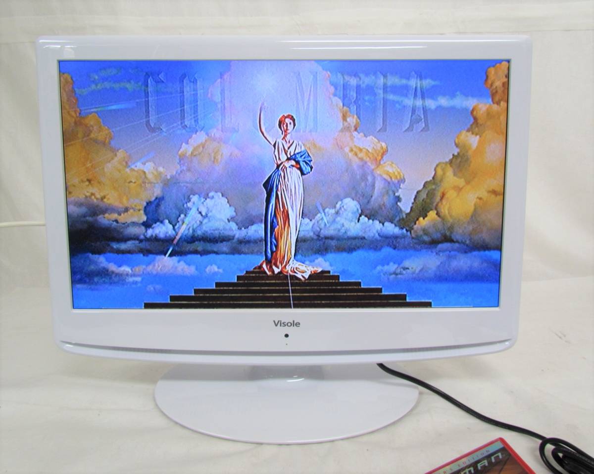 中古〔展示品〕 液晶テレビ Visole DVDプレーヤー内蔵 ブラック