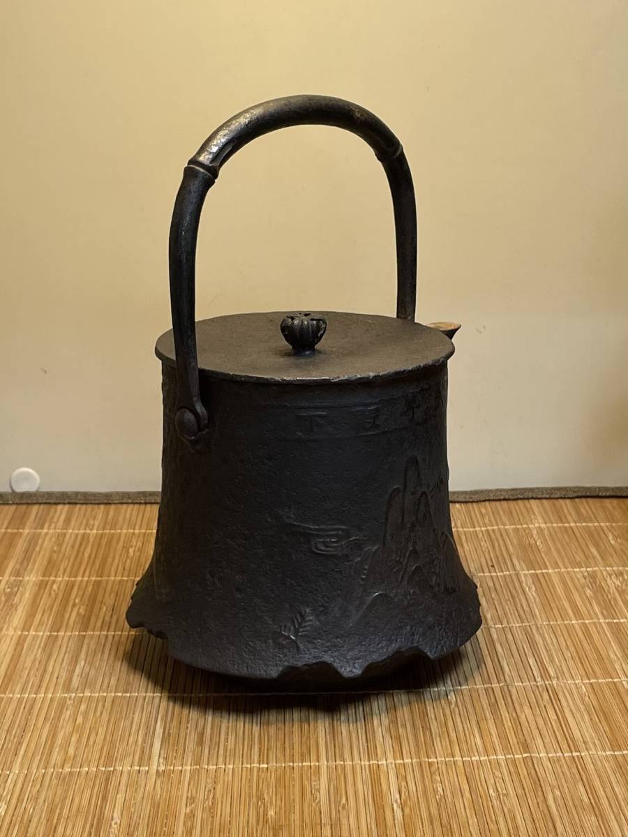時代物 古錫 中次形 茶心壺 茶入 重さ1044g（S192） Yahoo