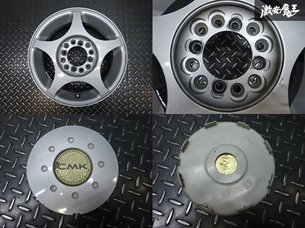 ○CMK 13インチ 4.5J +43 PCD 100 110 114.3 4H マルチ アルミ 