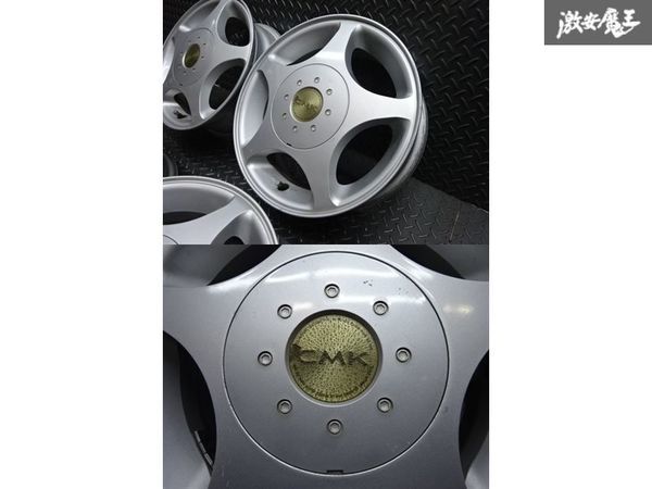 ○CMK 13インチ 4.5J +43 PCD 100 110 114.3 4H マルチ アルミ 