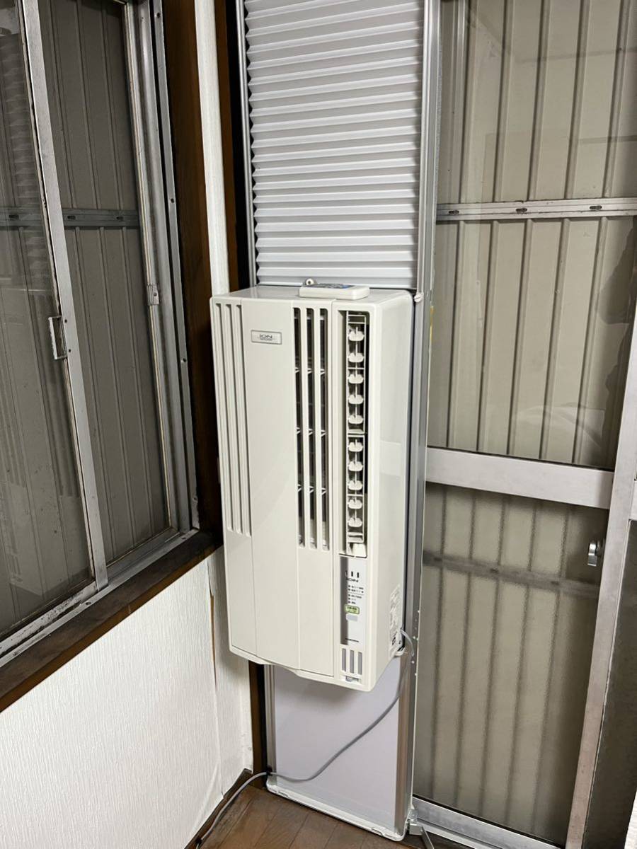 コロナ窓用エアコン CW-1617 2017年製です。 配送不可、引き取り対応