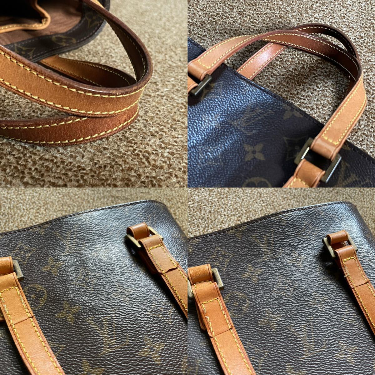 LOUIS VUITTON ルイヴィトン ヴァヴァン PM モノグラム ハンドバッグ 