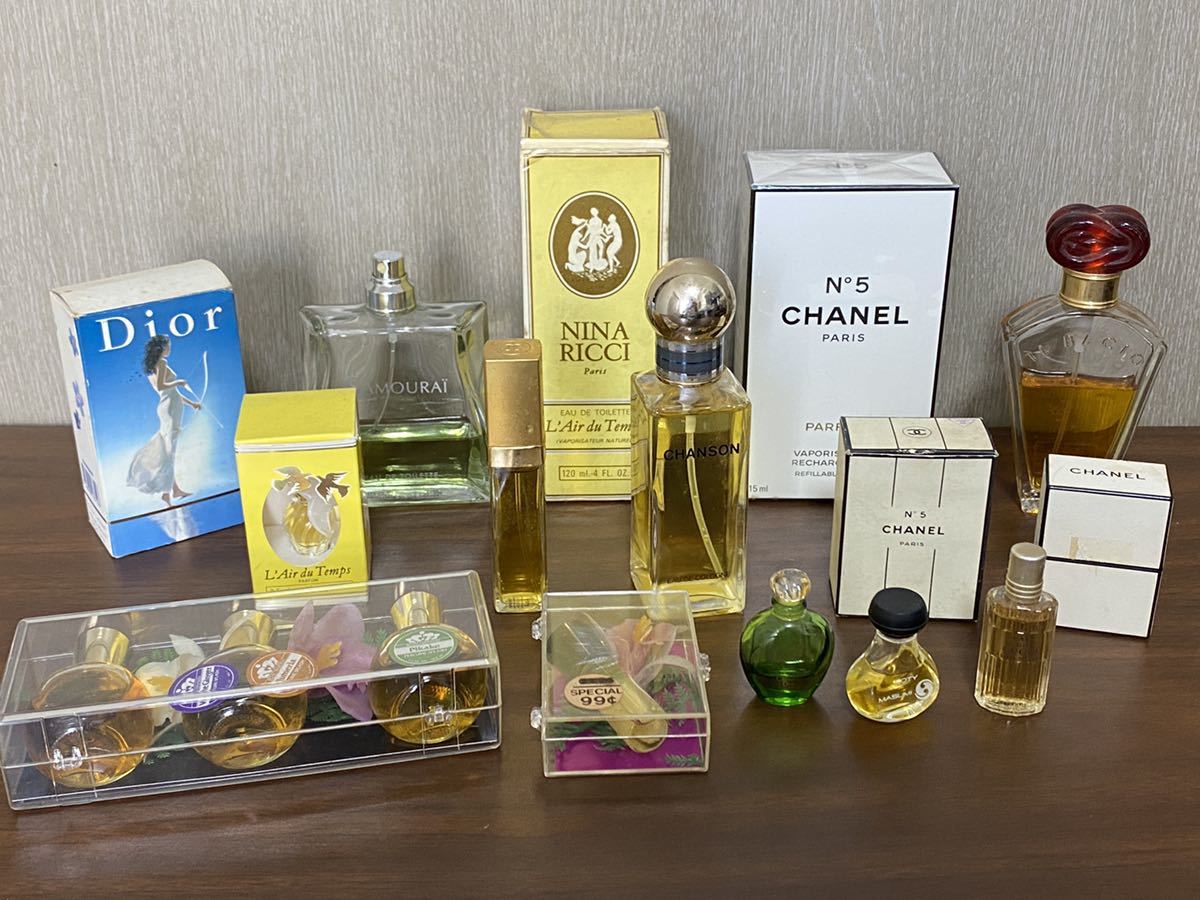 香水 大量 まとめて 香水瓶 シャネル ニナリッチ ディオール グッチ など