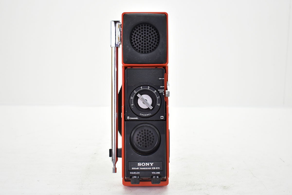 SONY ICB-670 500mW トランシーバー[ソニー][TRANSCEIVER][ハンディ 