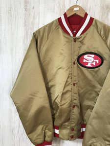 USA製 チョークライン San Francisco 49ers スタジャン M Chalk Lineの