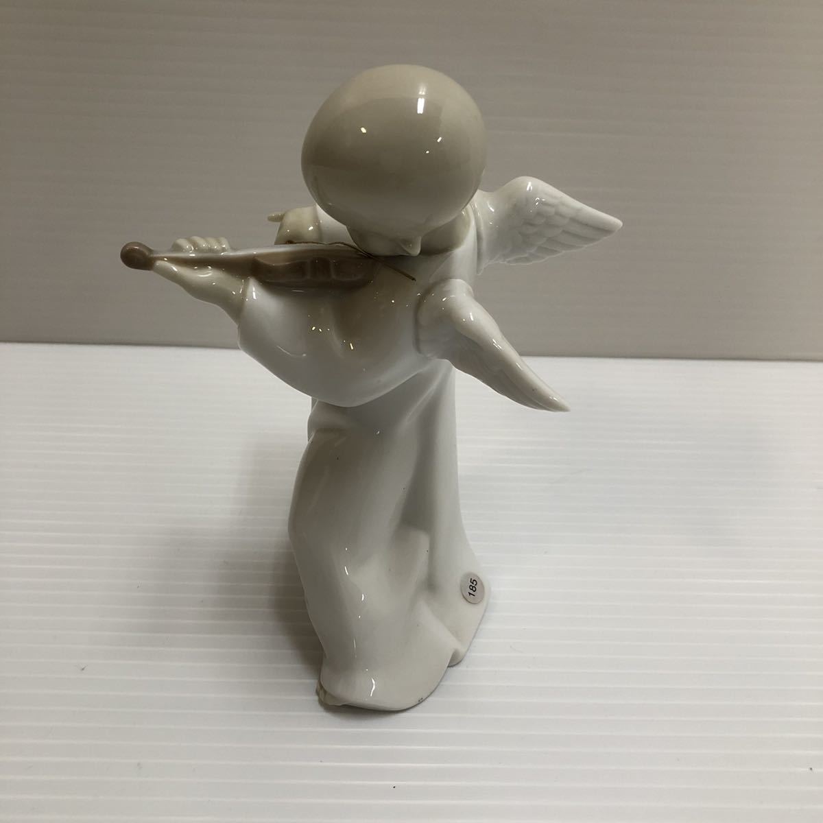 希少品リヤドロ No.4536中国の天使 絶版 バイオリンLladro陶器 【公式