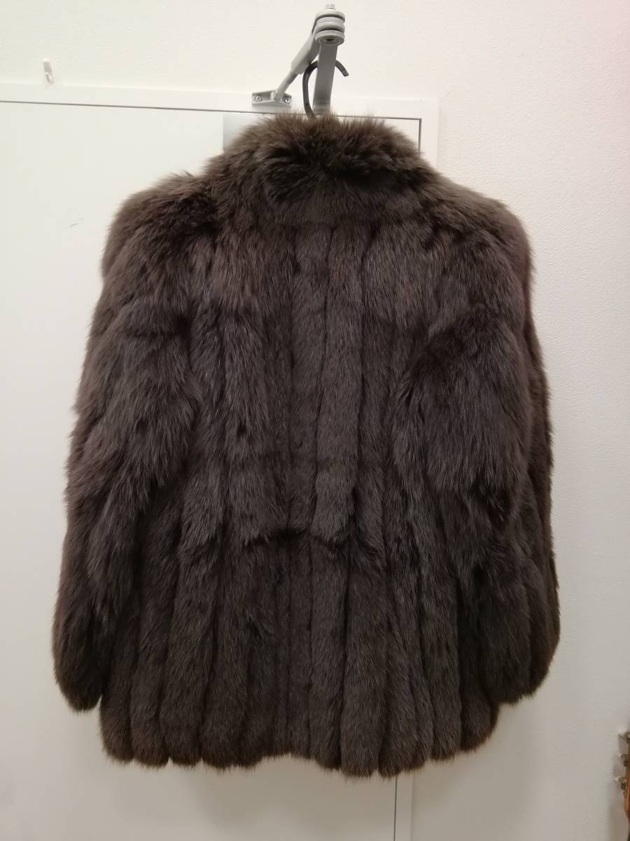 Malvoisie 毛皮コート ハーフコート ブラウン Malvoisie ミンク ハーフ 