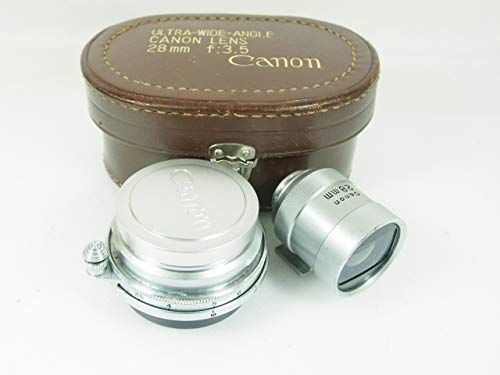 Canon Lマウントレンズ 28mm F3.5 28mm LENS F3.5 F3.5（Lマウント） 中古