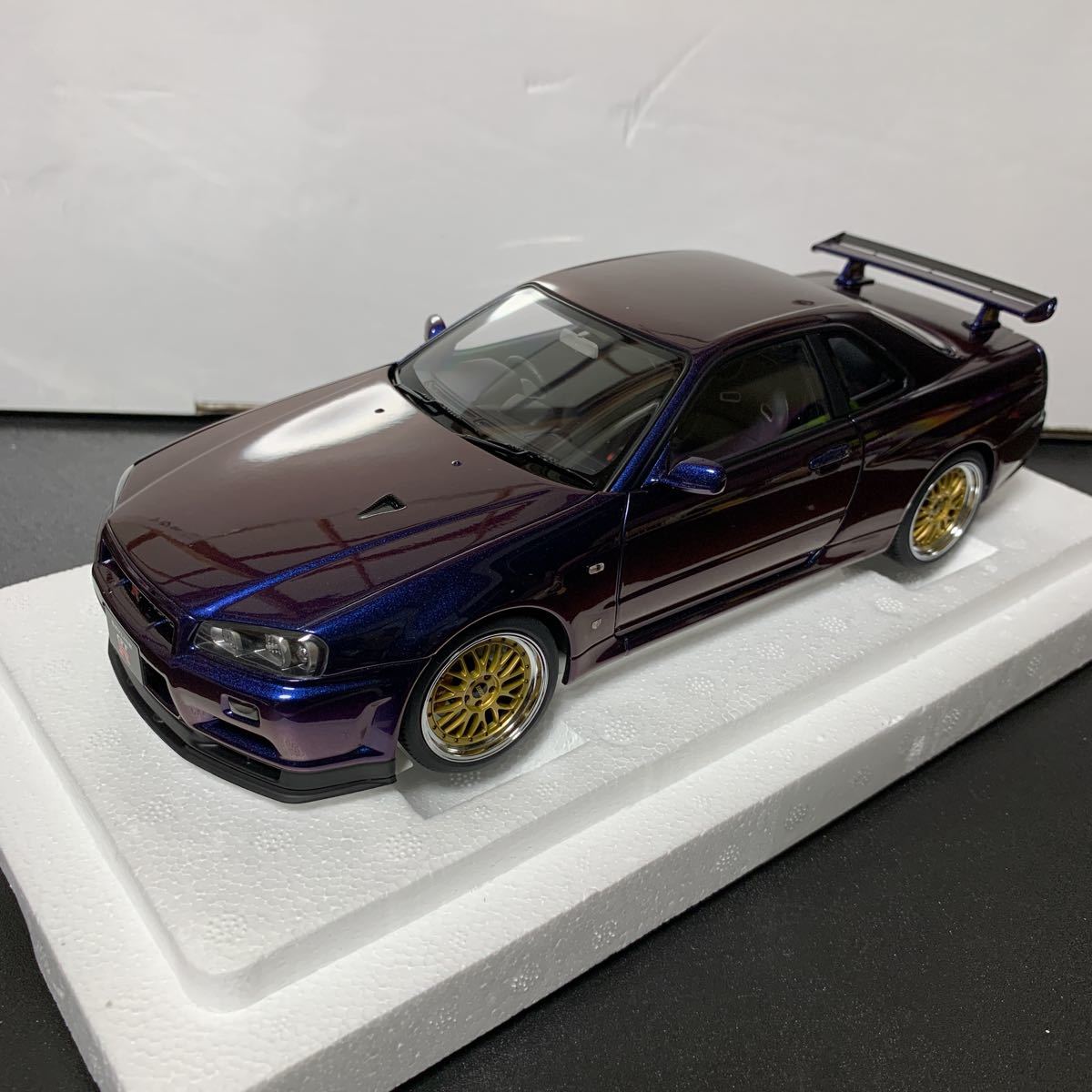 1/18 日産スカイラインGT-R VSPEC2 ミッドナイトパープル 【公式通販】