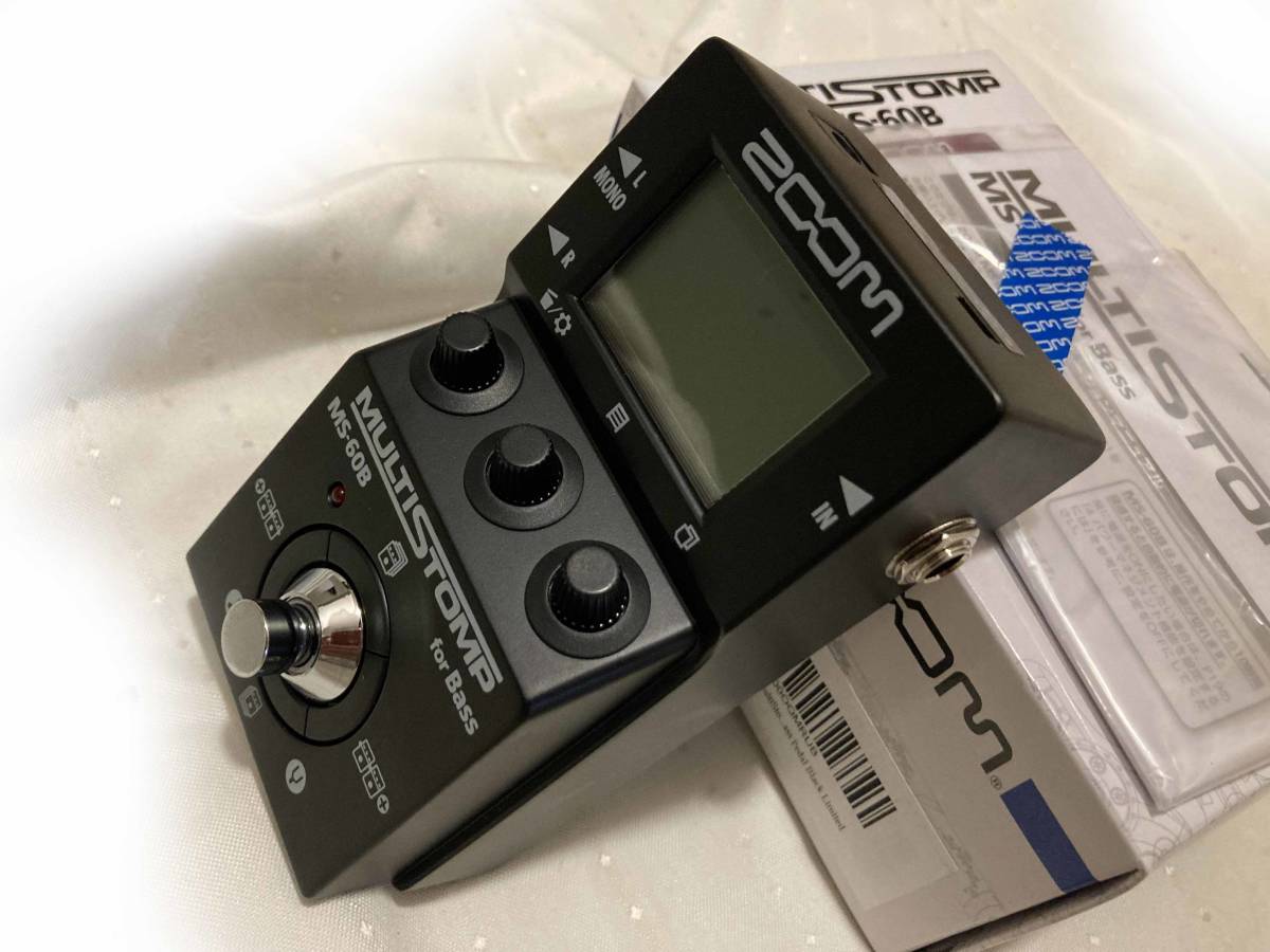 【限定カラー】ZOOM MS-60B Limited Edition BLACK ZOOM MS-60B Limited Edition Black 限定カラー ブラック ズーム