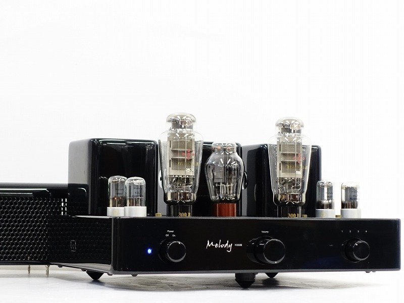 □□Melody H300B 真空管 プリメインアンプ メロディ□□012349001-2