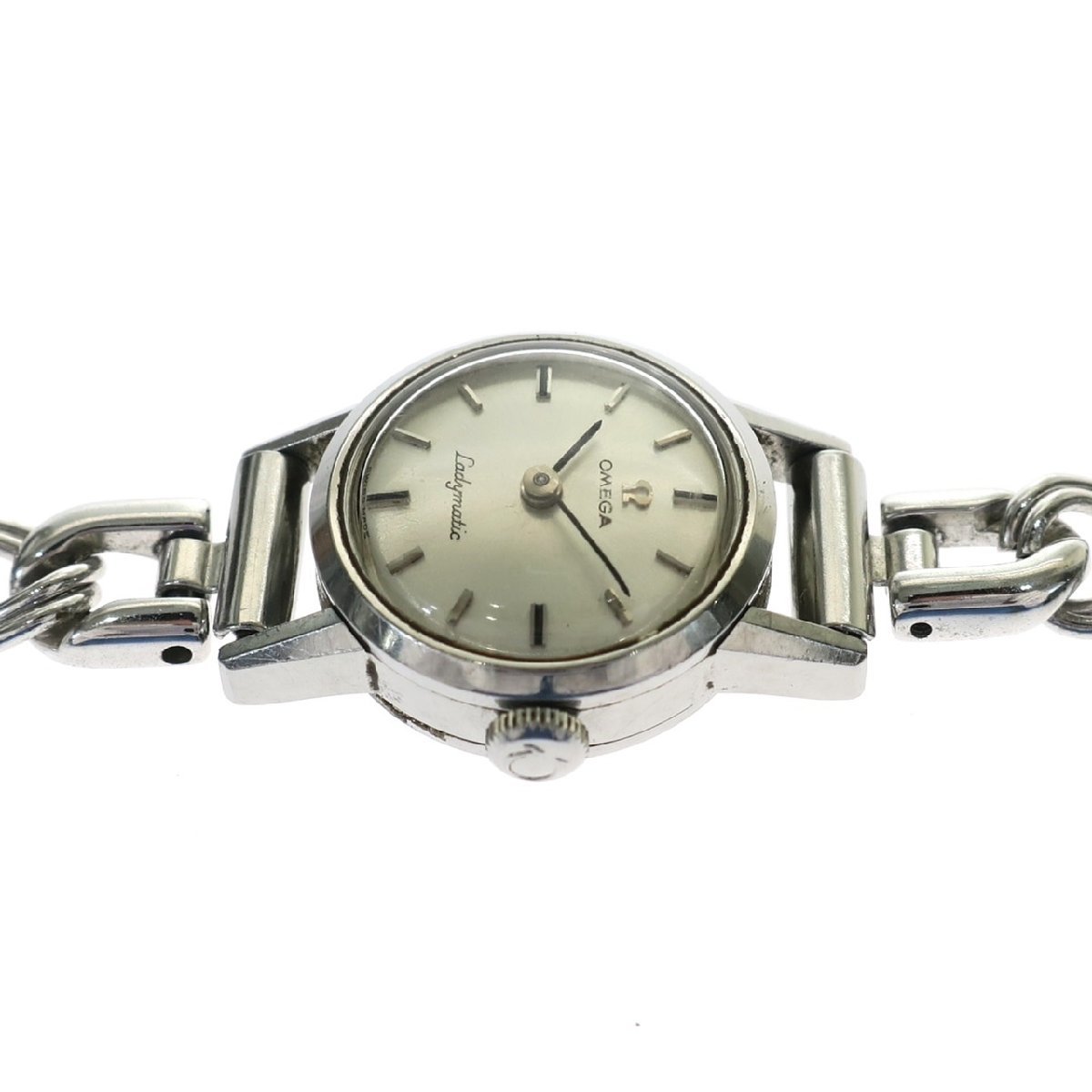 1円スタート 稼働品 OMEGA オメガ Ladymatic レディマティック レディ