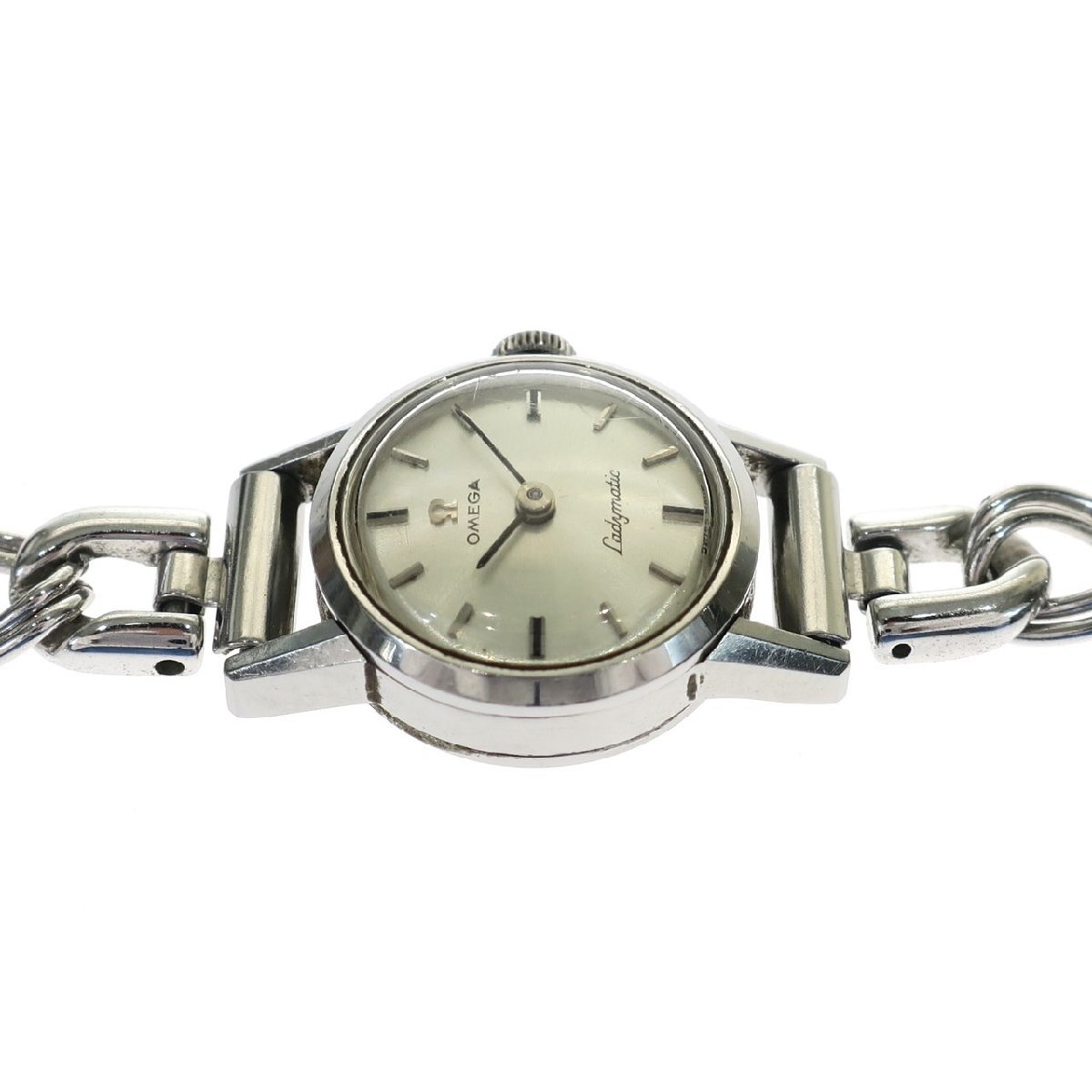 1円スタート 稼働品 OMEGA オメガ Ladymatic レディマティック レディ