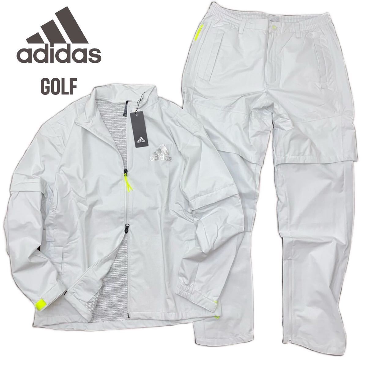 アディダス ゴルフハイストレッチレインスーツ adidas AD20SS GKI16 WH