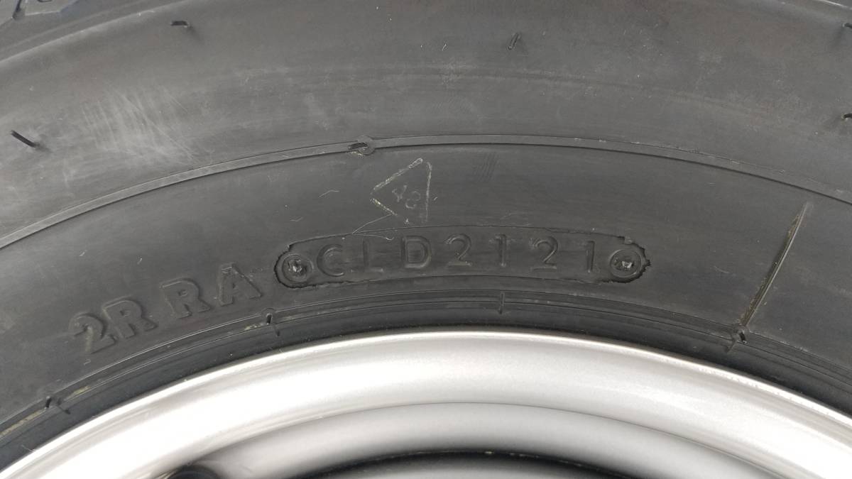 スズキ軽トラ純正 スーパーキャリイ 2021年製 145/80R12 タイヤ 