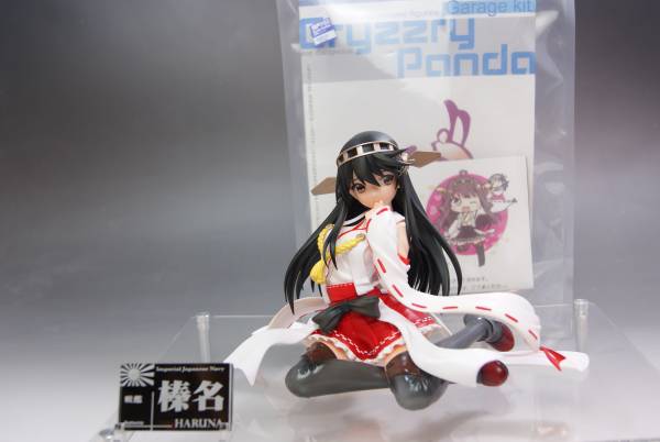 ☆グリズリーパンダ 艦これ ～榛名～ ガレージキット完成品(ゲーム