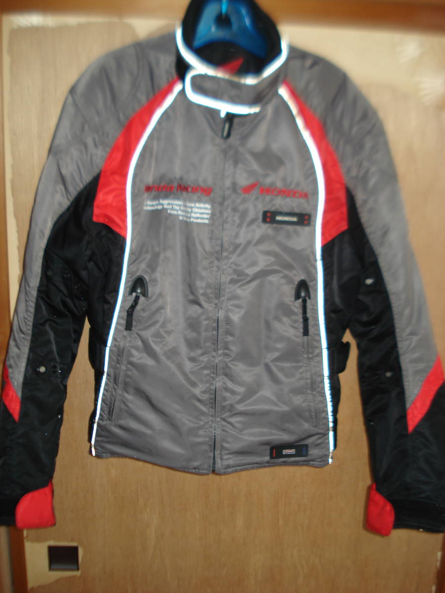 HONDA MOTORCYCLE｜ホンダモーターサイクルのナイロンジャケット通販 ナイロンジャケット ホンダ レーシングジャケット MOTORCYCLE APPAREL レディース メンズ Track up Jacket 百花繚乱 Black MUSINSA公式 ジャケット（素材（生地・毛糸）ナイロン）（メンズ