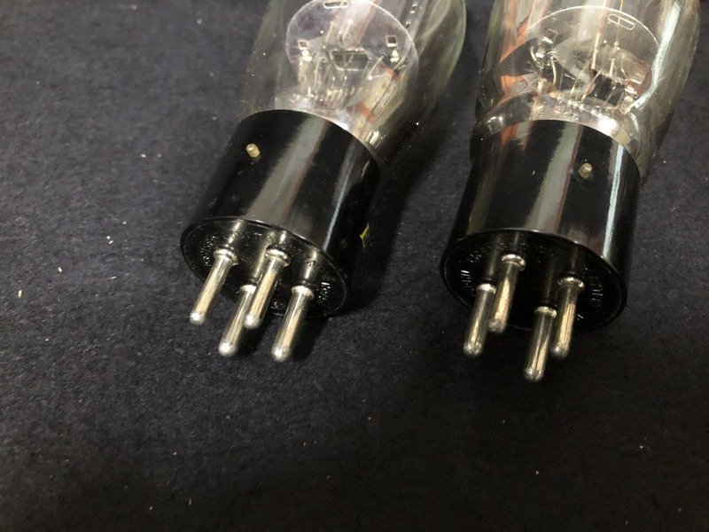 動作未確認】UNITED ELECTRON VT-52 76-20 真空管 4本セット