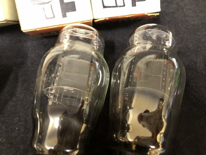 動作未確認】UNITED ELECTRON VT-52 76-20 真空管 4本セット