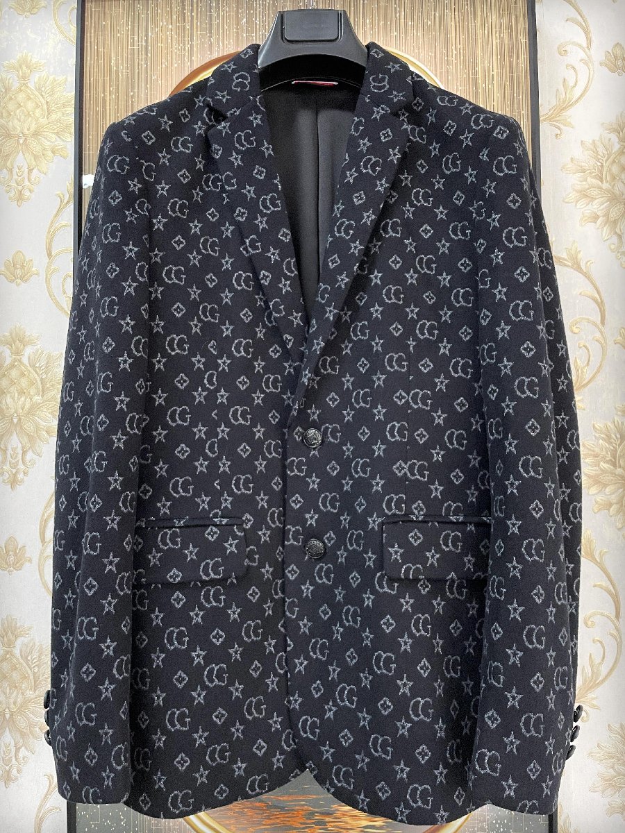 新作入荷，人気 最高級EU製＆定価8万 UABONI テーラードジャケット Paris ユアボニ カシミヤ100% モノグラム柄 紳士 カジュアル Brunello Cucinelli M/46(Mサイズ)｜売買されたオークション情報、yahooの商品情報をアーカ ジャンパー、ブルゾン一般