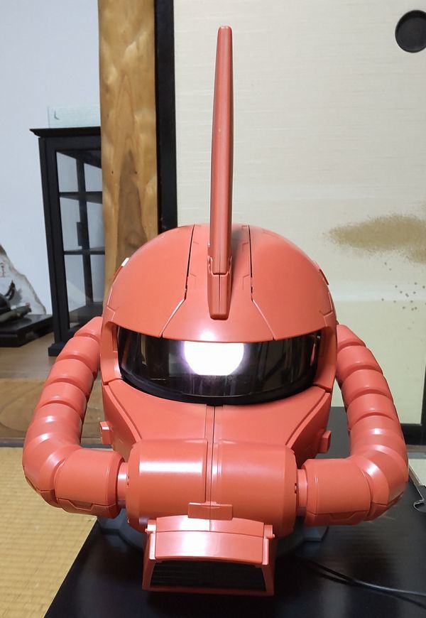 1/12 913SH ソフトバンク ザク シャア専用 ZAKU ザクヘッド 完成品 ガンプラ バンダイ ガンダム 913SH TYPE-CHAR SoftBank 機動戦士ガンダム 携帯電話 携帯電話無し