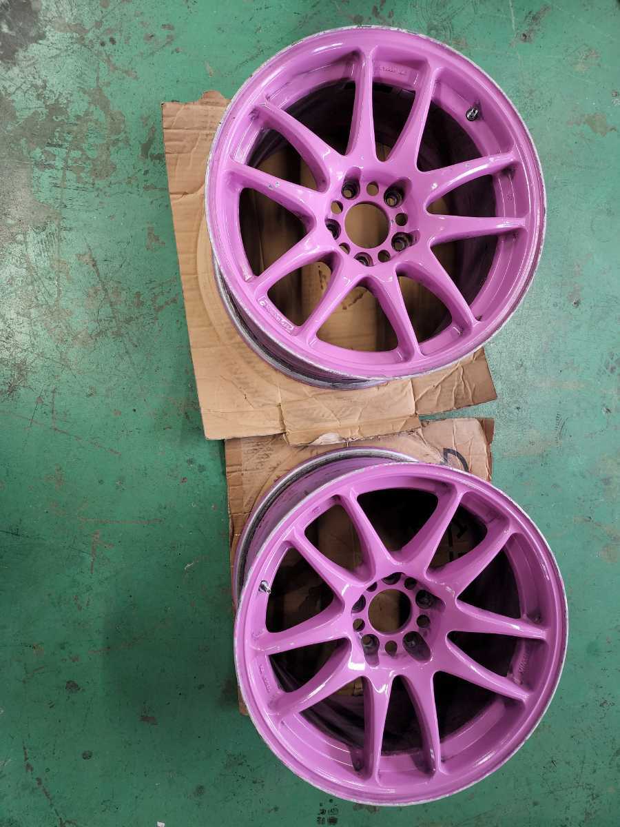 セール店舗 ☆WORK エモーションCRKAI 17インチ 2本 114.3 9J 28