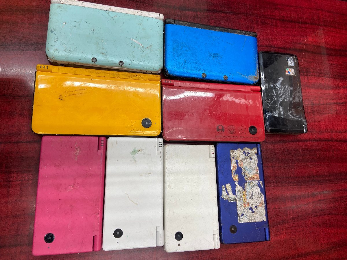  ジャンクまとめ9台 3DSLL 2台/3DS 1台/DSiLL 2台/DSi 4台(ニンテンドー3DS LL本体)｜売買されたオークション情報、yahooの商品情報をアーカイブ公開 - オークファン ニンテンドー3DS LL本体
