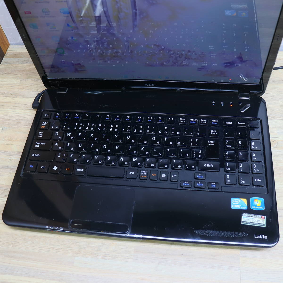☆美品 高性能i5！新品SSD256GB メモリ8GB☆LaVie LS550D Core i5-480M