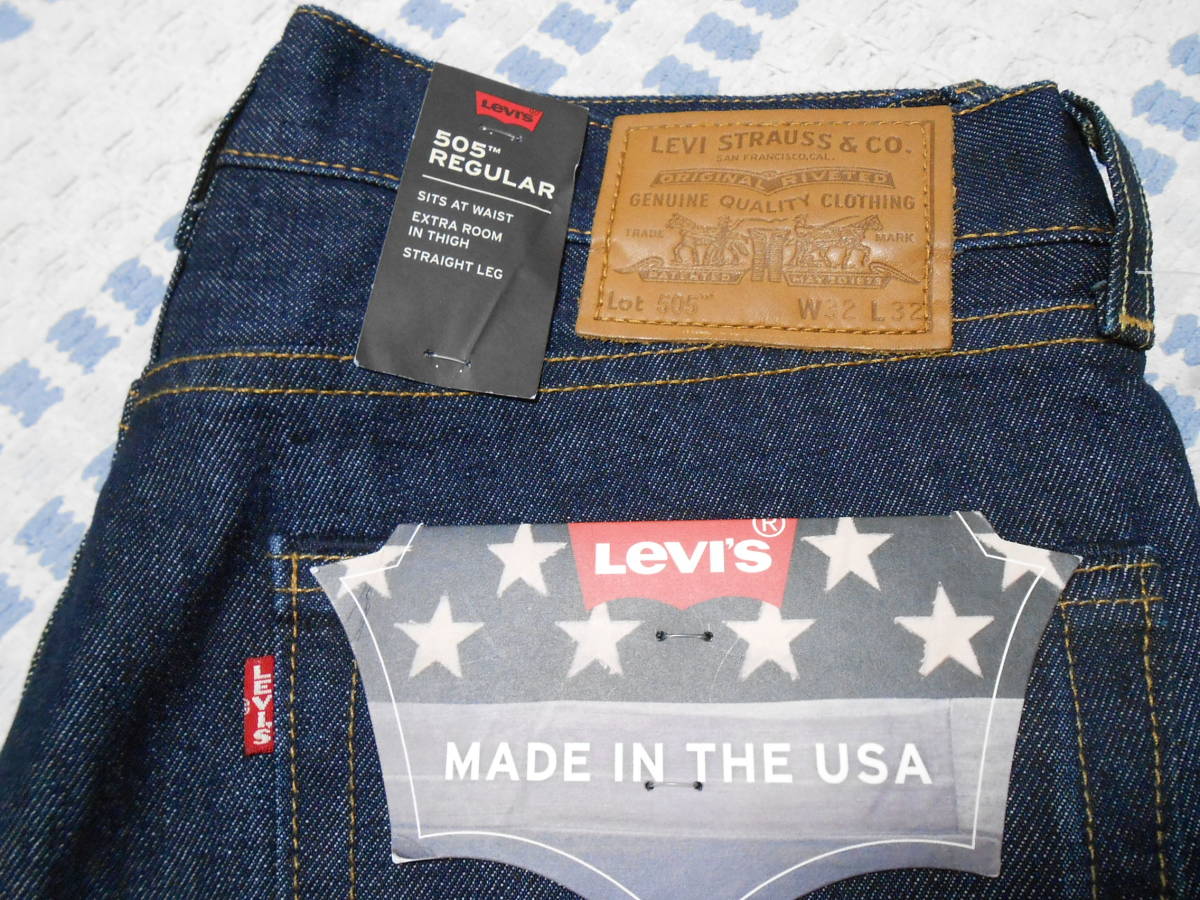 リーバイス 505 USA 米国製 ビッグE プレミアム W38 リーバイス505 USA 