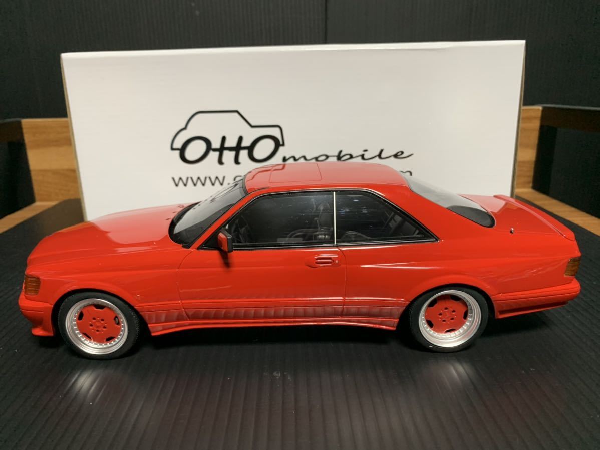 新作登場，限定セール otto 1/18 メルセデス ベンツ R126 560 SEC AMG ワイドボディ RED(乗用車)｜売買されたオークション情報、yahooの商品情報をアーカイブ公開 - オークファン 乗用車