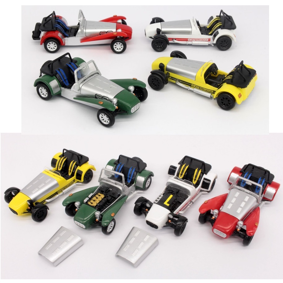 2026，お得 ホビーガチャ CATERHAM SUPER SEVEN 1/43 コレクション 全4種 ケータハム スーパーセブン レッド グリーン イエロー ホワイト ラスト1個(乗用車)｜売買されたオークション情報、yahooの商品情報をア 乗用車