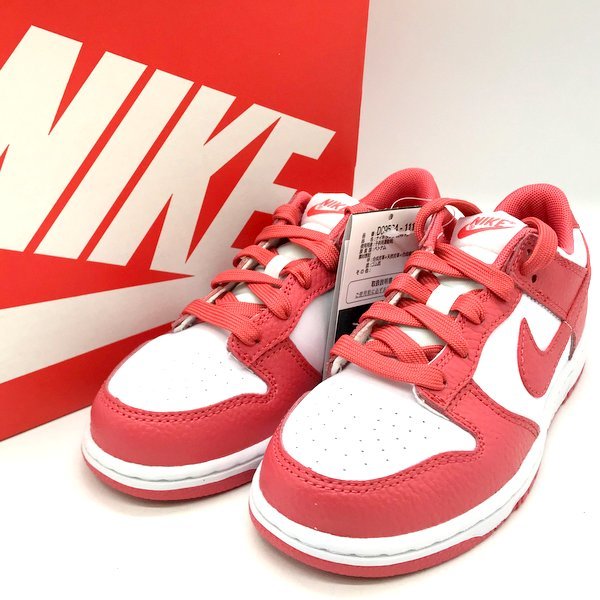 高品質，本物保証 NIKE DUNK LOW KIDS DC9564-111 スニーカー シューズ ジュニア キッズ ストリート キッズ 21.0cm ピンク ホワイト ナイキ 服飾雑貨 B9052(22.0cm以下)｜売買されたオークション情報、yahooの商品情報をアー 22.0cm以下