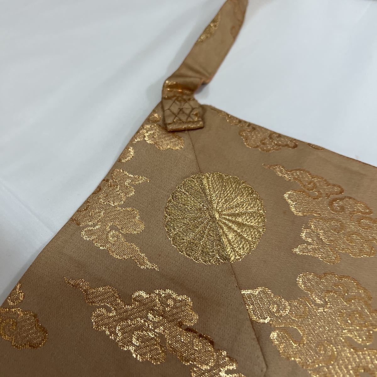 金襴五条袈裟】日蓮宗 正絹 法要 葬儀 仏具 僧侶 装束 法衣 草木法衣店