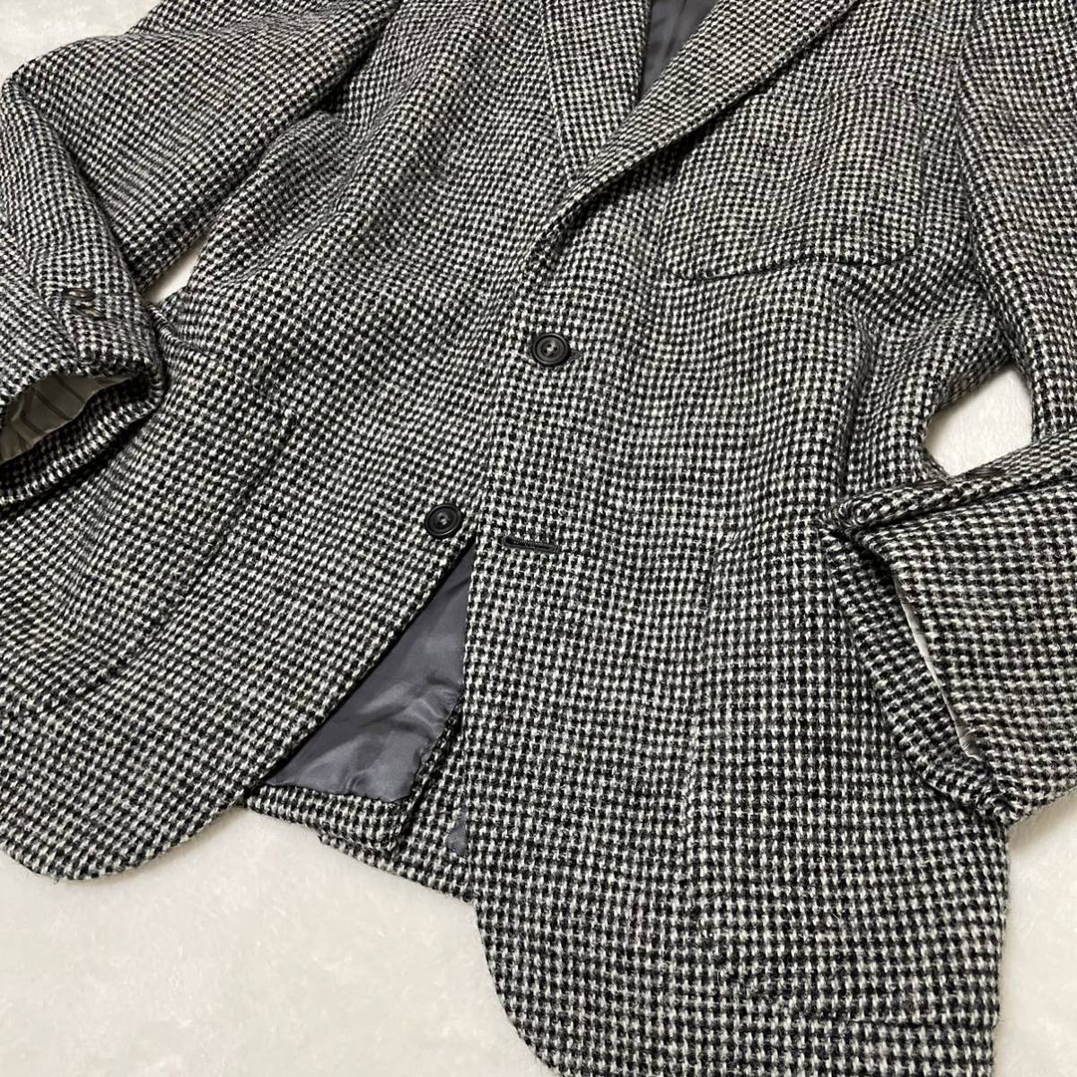 ビームスF × ハリスツイード【美品】BEAMS F × HARRIS TWEED ツイード 