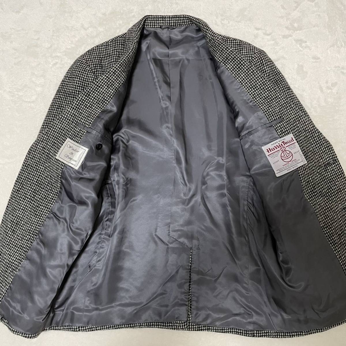 ビームスF × ハリスツイード【美品】BEAMS F × HARRIS TWEED ツイード 