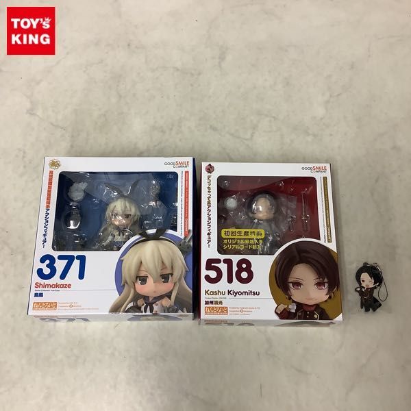 1円〜 未開封 ねんどろいど 刀剣乱舞 518 加州清光 初回生産特典付き 艦隊
