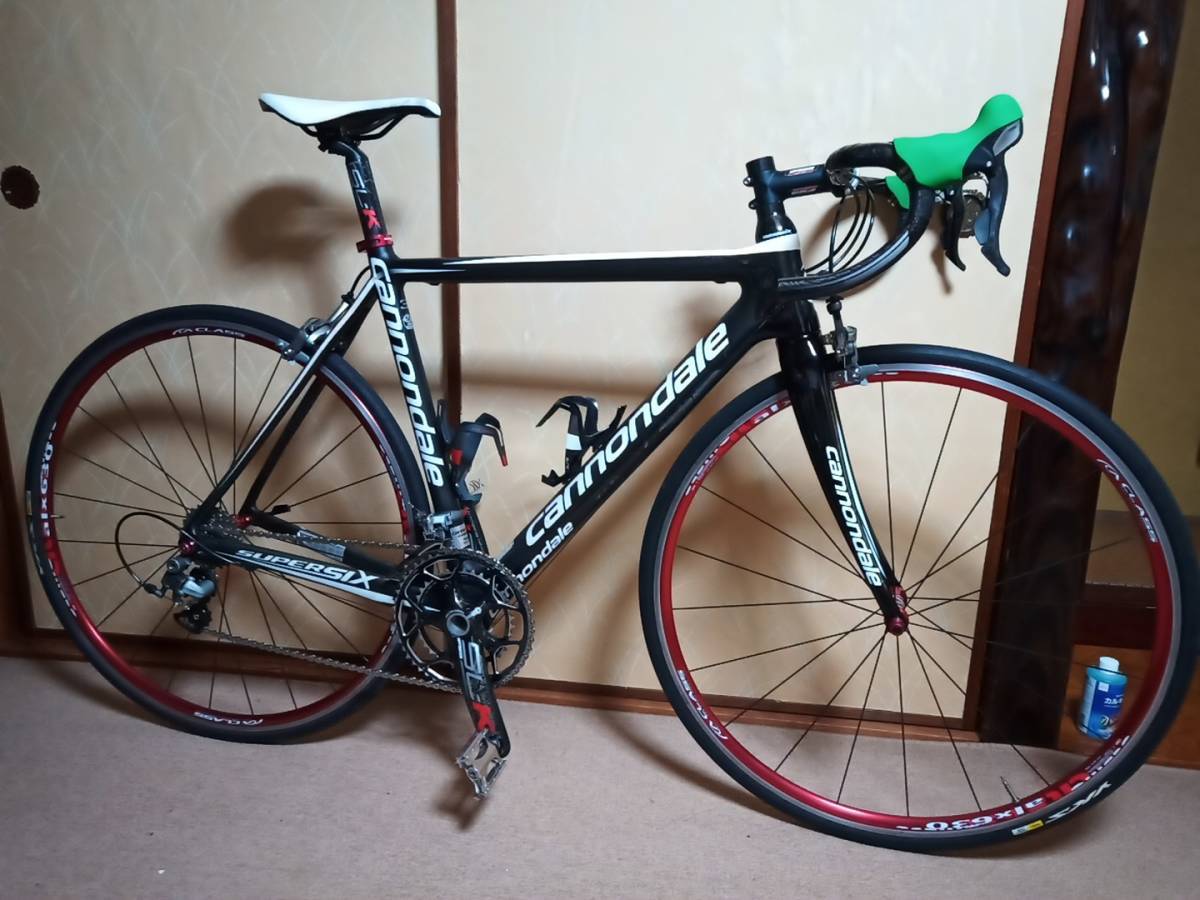 送料無料 重量6.9kg キャノンデール スーパーシックス3 52cm 