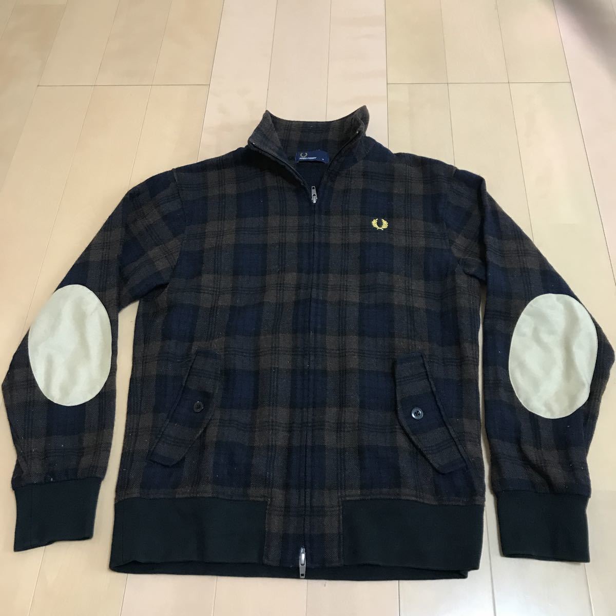 フレッドペリー FRED PERRY スウィングトップジャケット - ハリントンジャケット スウィング トップの通販 In | Harrington England Jacket Made ジャケット メルカリ