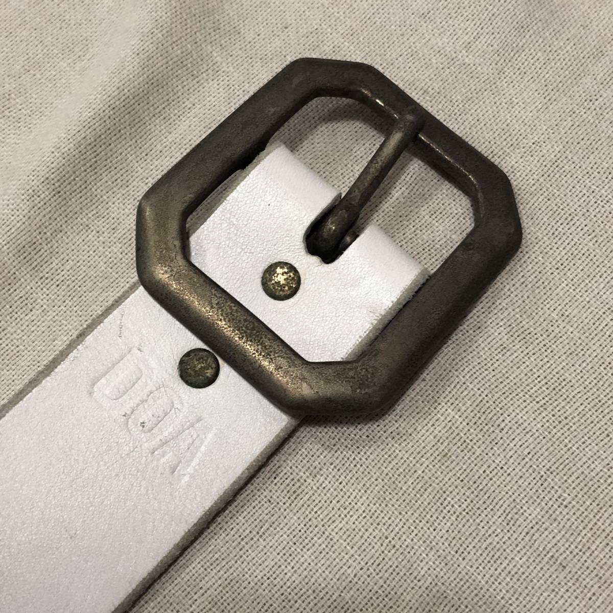DOA Leather Studs Belt USA製極上品DOA HTC ターコイズスタッズ高級