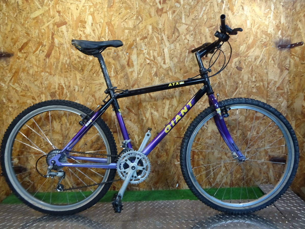 GIANT ROCK レストアモデル クロモリ OLD MTB 通勤通学にもおすすめの 