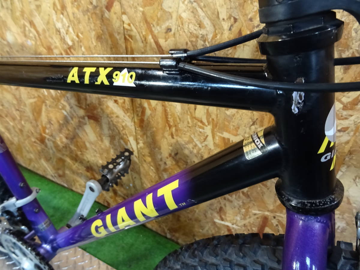 GIANT ROCK レストアモデル クロモリ OLD MTB 通勤通学にもおすすめの 