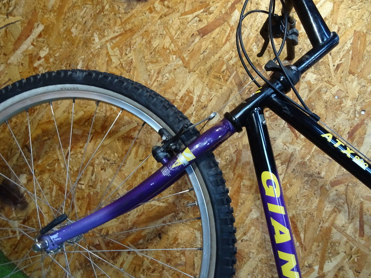GIANT ROCK レストアモデル クロモリ OLD MTB 通勤通学にもおすすめの 