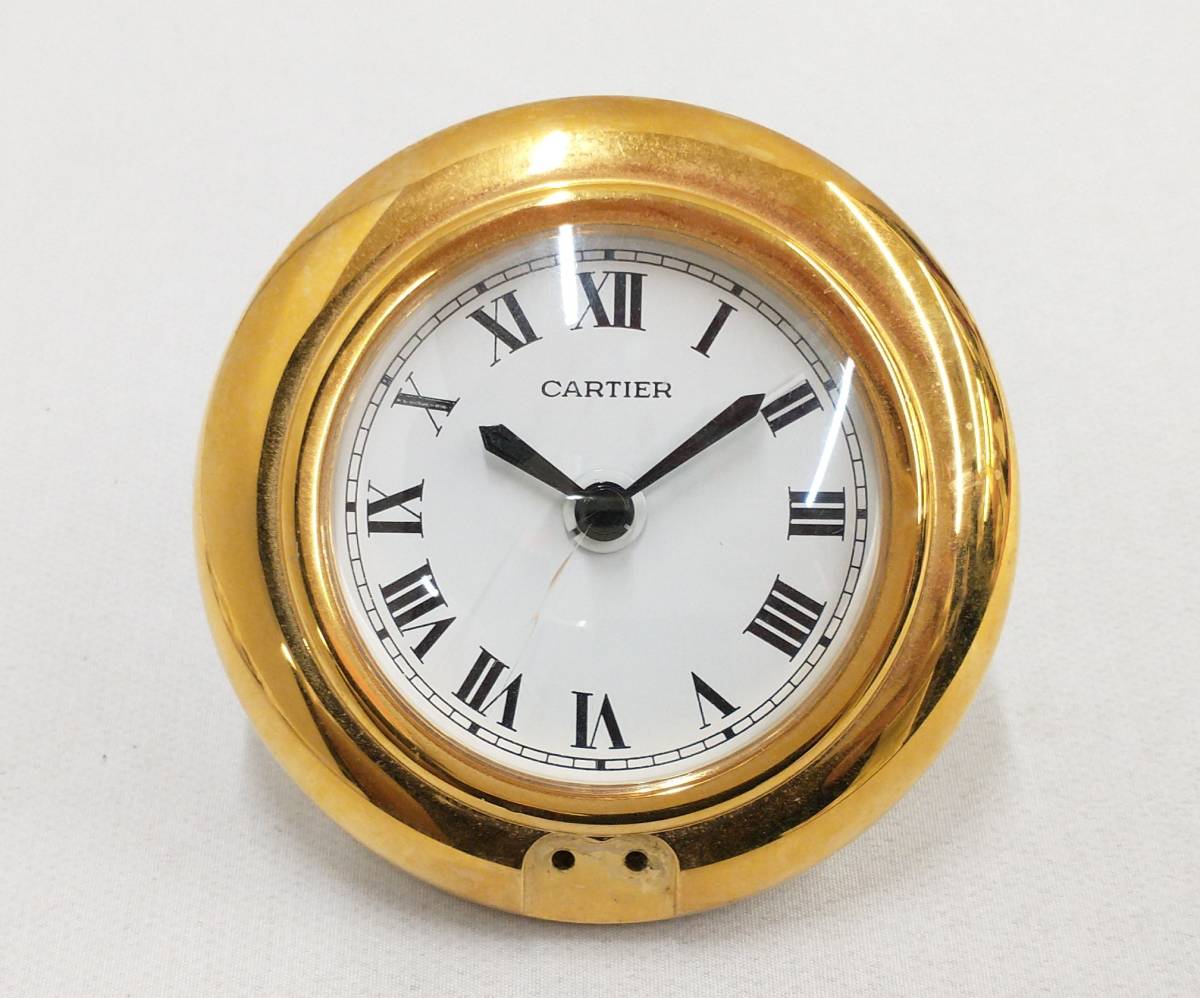 カルティエ トラベルクロック 1円スタート箱付きCartier 0 ジャンク品 