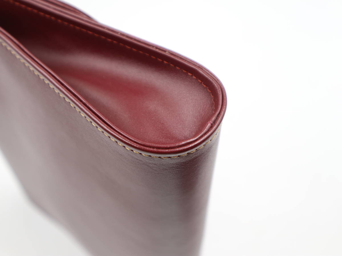 ☆【美品】Cartier カルティエ マストライン レザー クラッチバッグ 