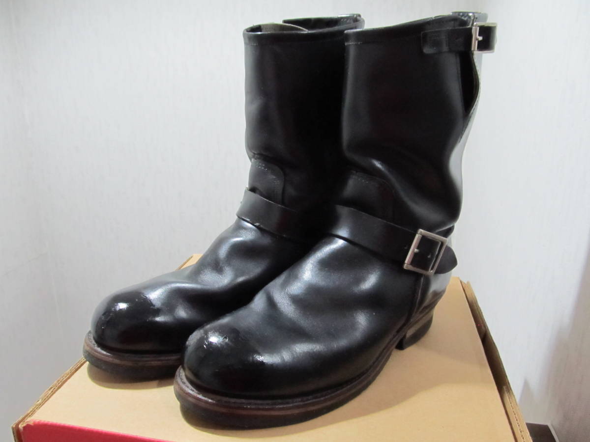 箱付☆RED WING☆エンジニアブーツ PT99 2268 BLK ANSI Z41 8.5D 箱付☆RED WING☆エンジニアブーツ PT99 2268 BLK ANSI Z41 8.5D