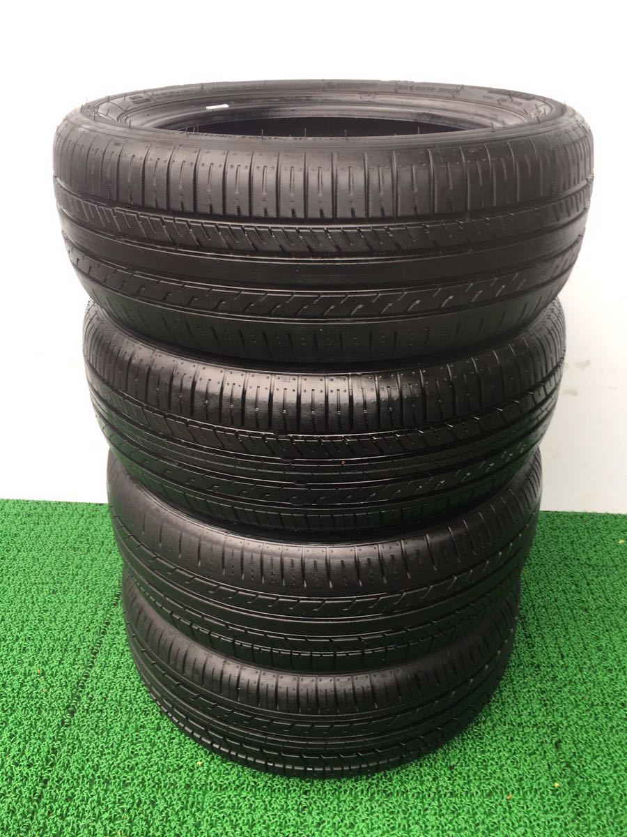 全国無料，品質保証 ①2024年製165⁄55R14バリ山！ツブ付き！中古タイヤ4