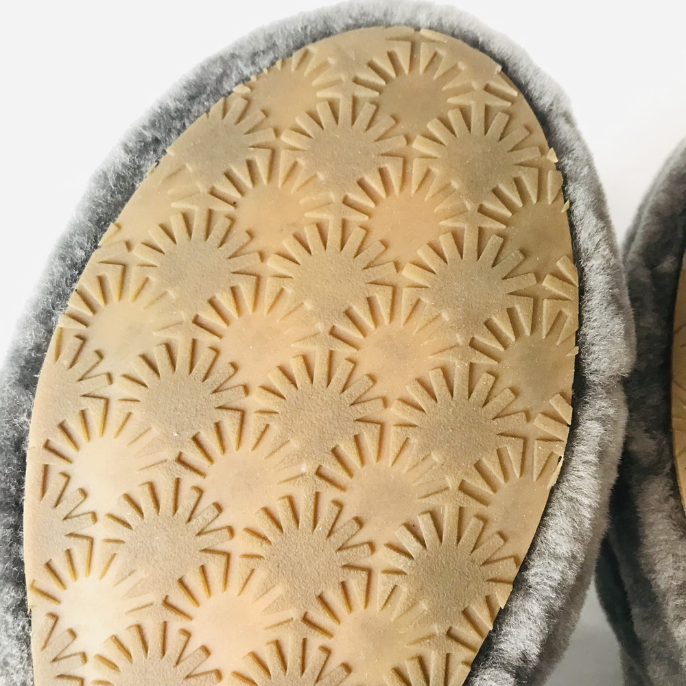 【中古品】 UGG アグ FLUFF YEAH SLIDE サンダル チャコール サイズ：26㎝ 1095119 【180-210404-sm-6-ICH】 UGG アグ Fluff KIDS 大人にも◎厚底サンダル サイズ:23